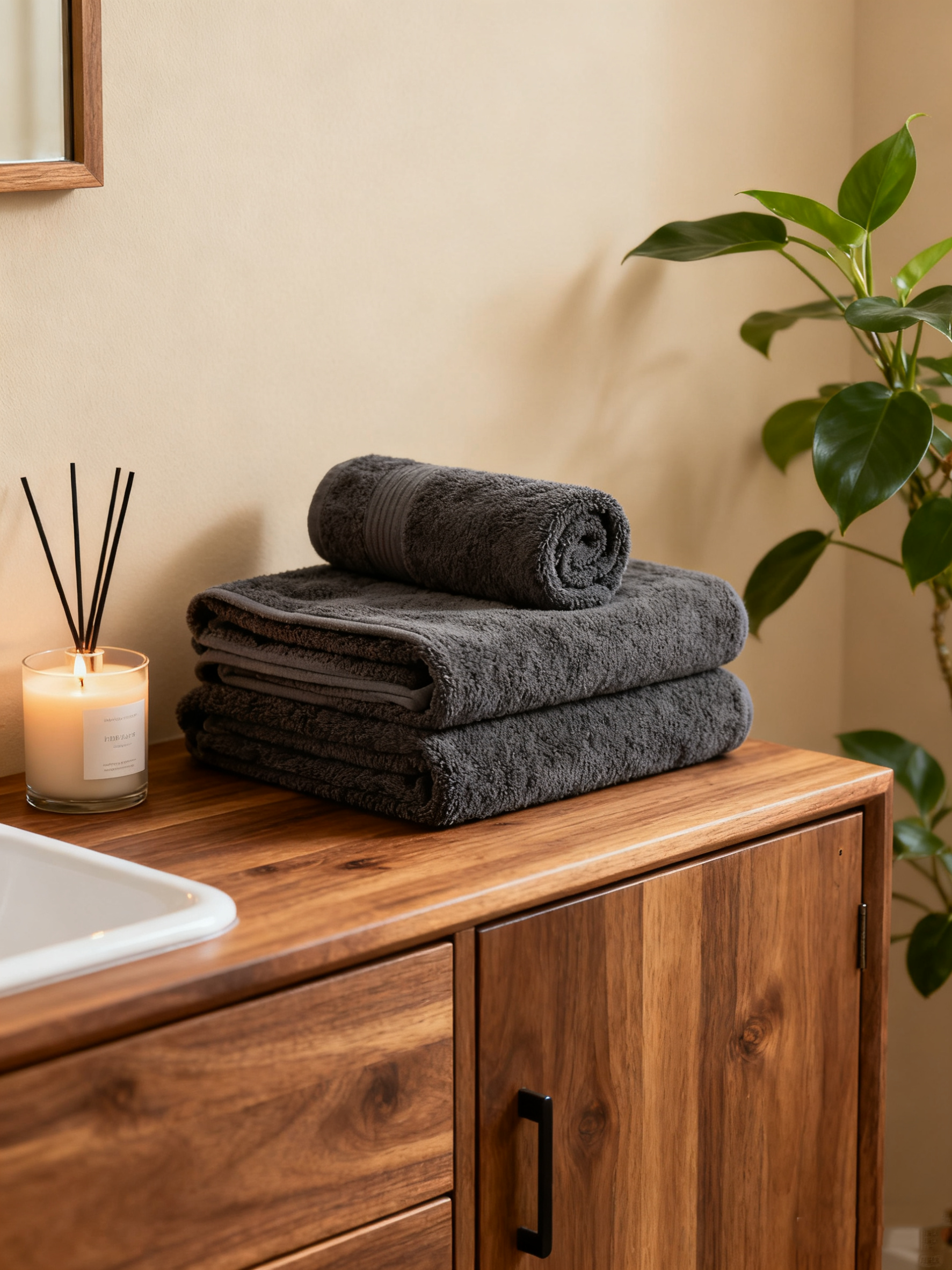 Classic Turkish Cotton Tub Mat (Dusk)