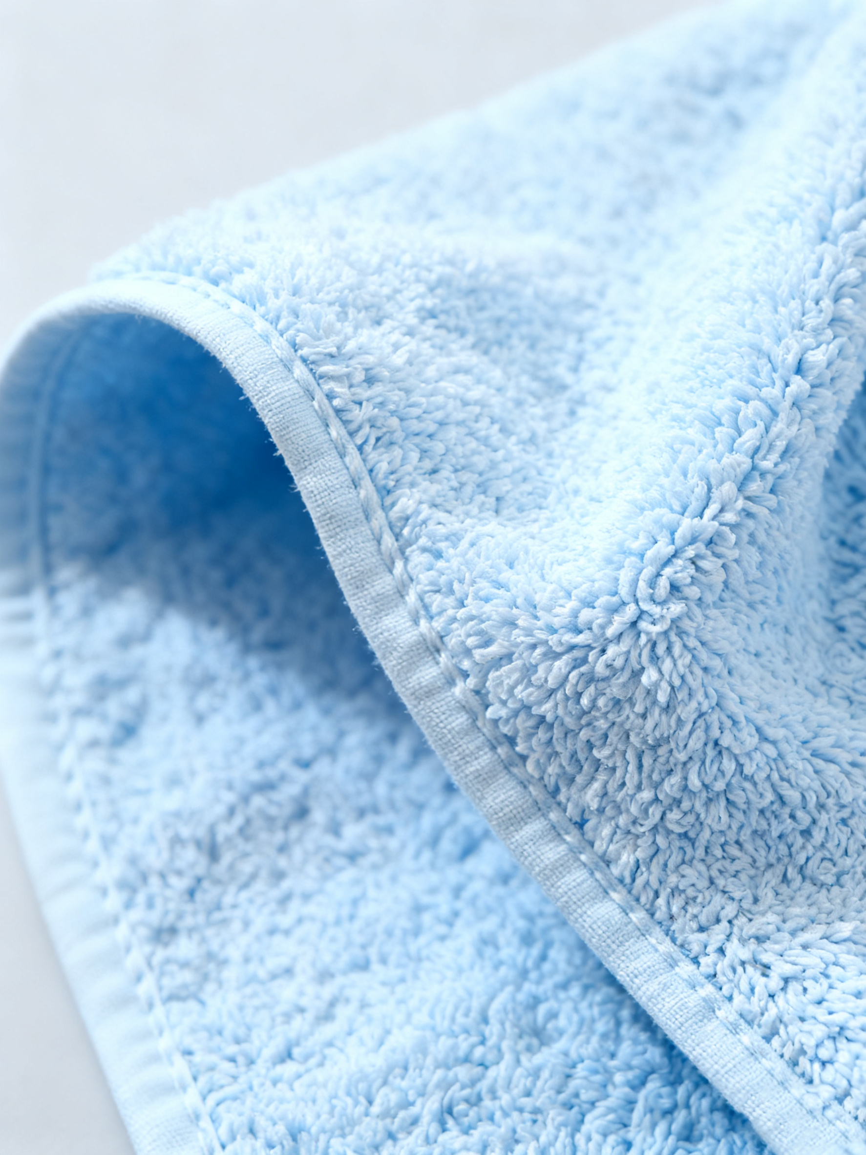 Organic Baby Washcloth (Sky)