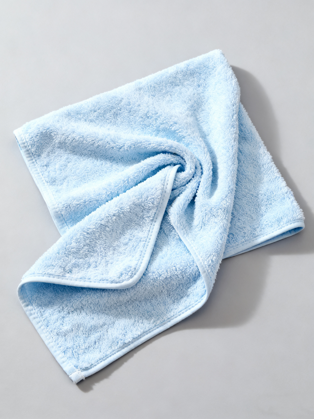Organic Baby Washcloth (Sky)