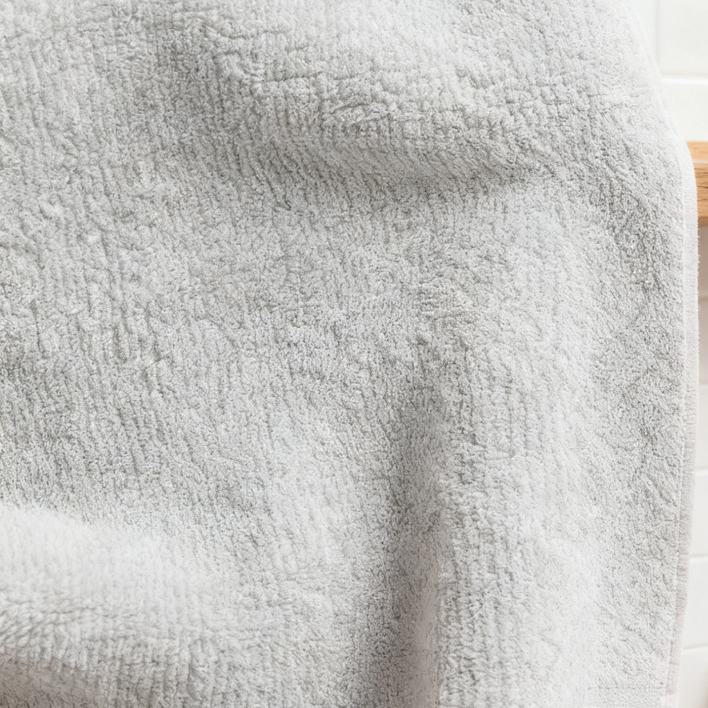 Organic Hooded Baby Towel (Sky)