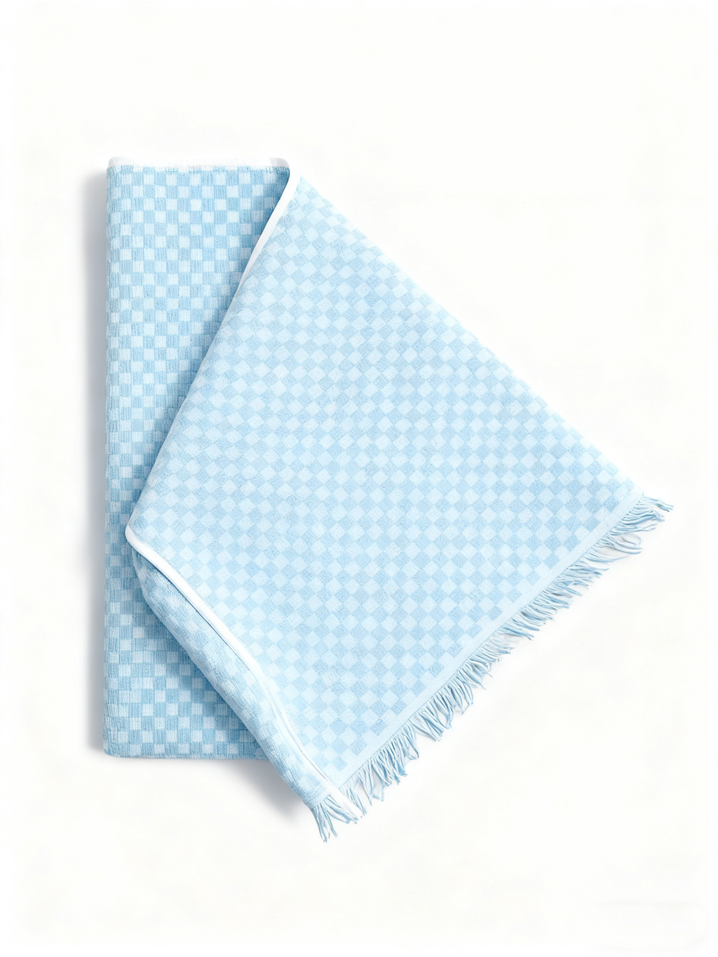 Soft Beach Towel (Light Blue)