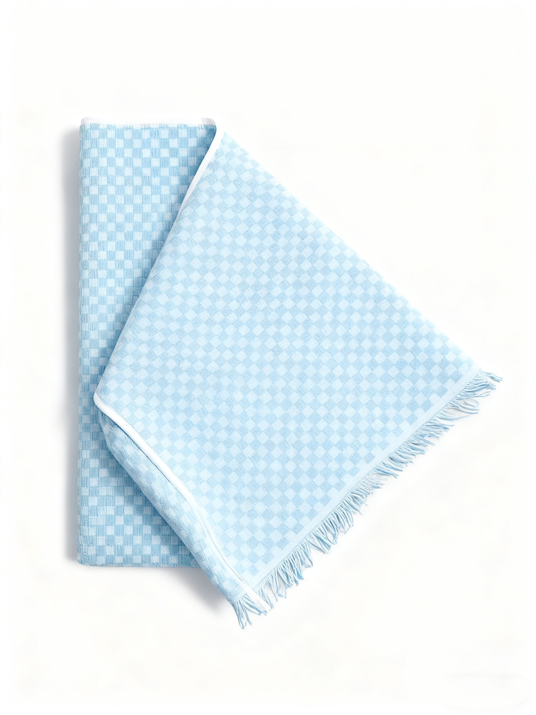 Soft Beach Towel (Light Blue)