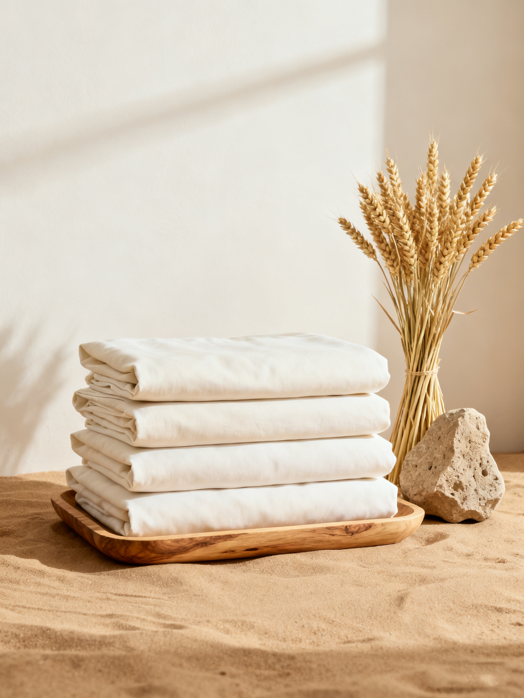 Desert Pillow Cover (Ivory)