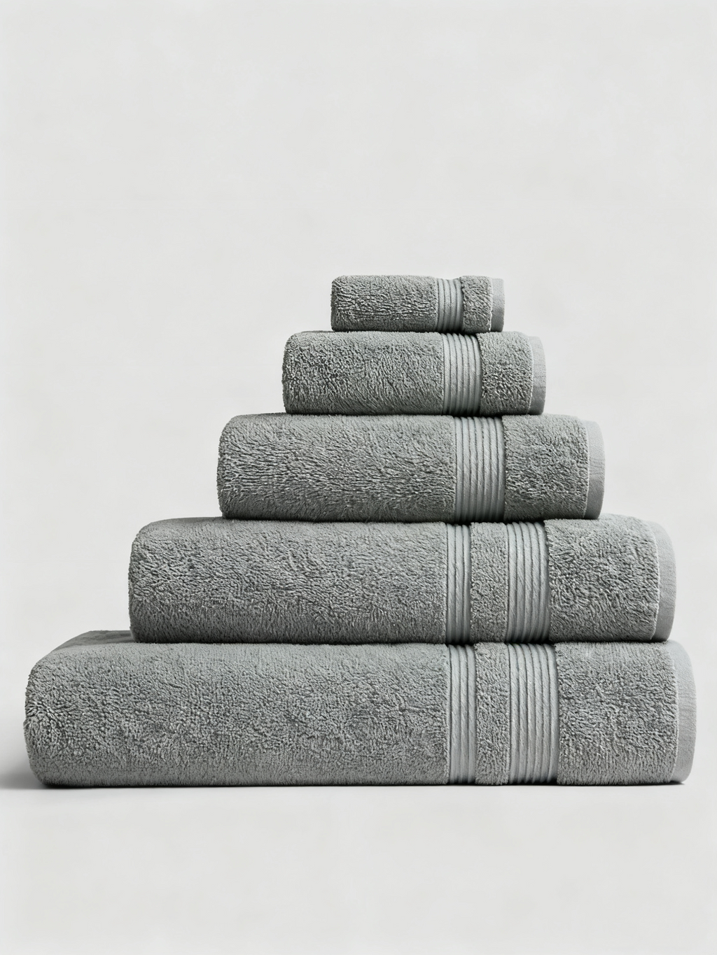 Classic Grey Turkish Cotton Towels