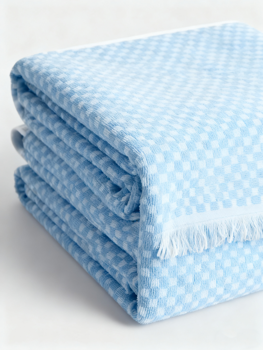 Soft Beach Towel (Light Blue)