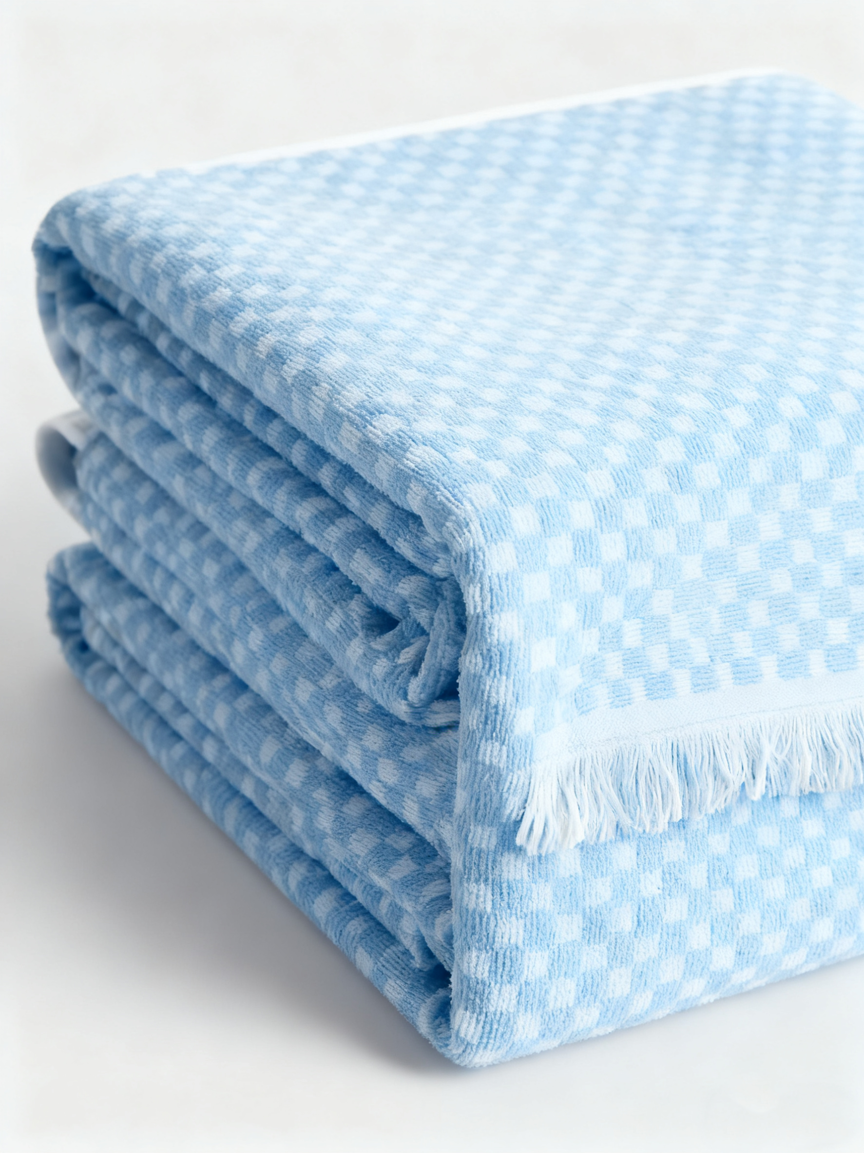 Soft Beach Towel (Light Blue)