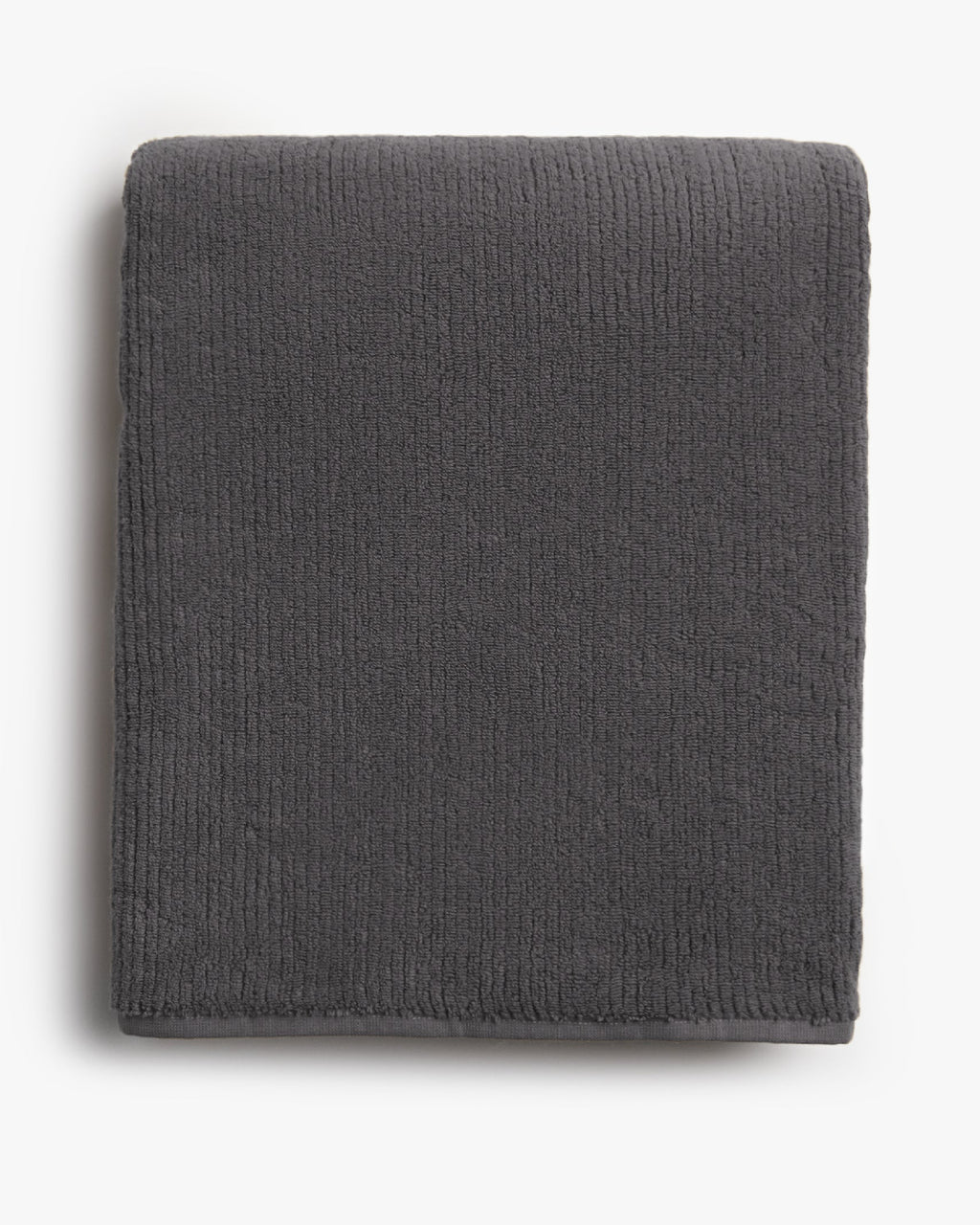 Soft Rib Towels (Dark Grey)