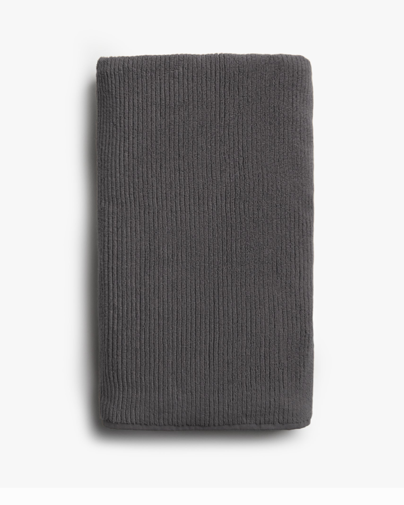 Soft Rib Towels (Dark Grey)