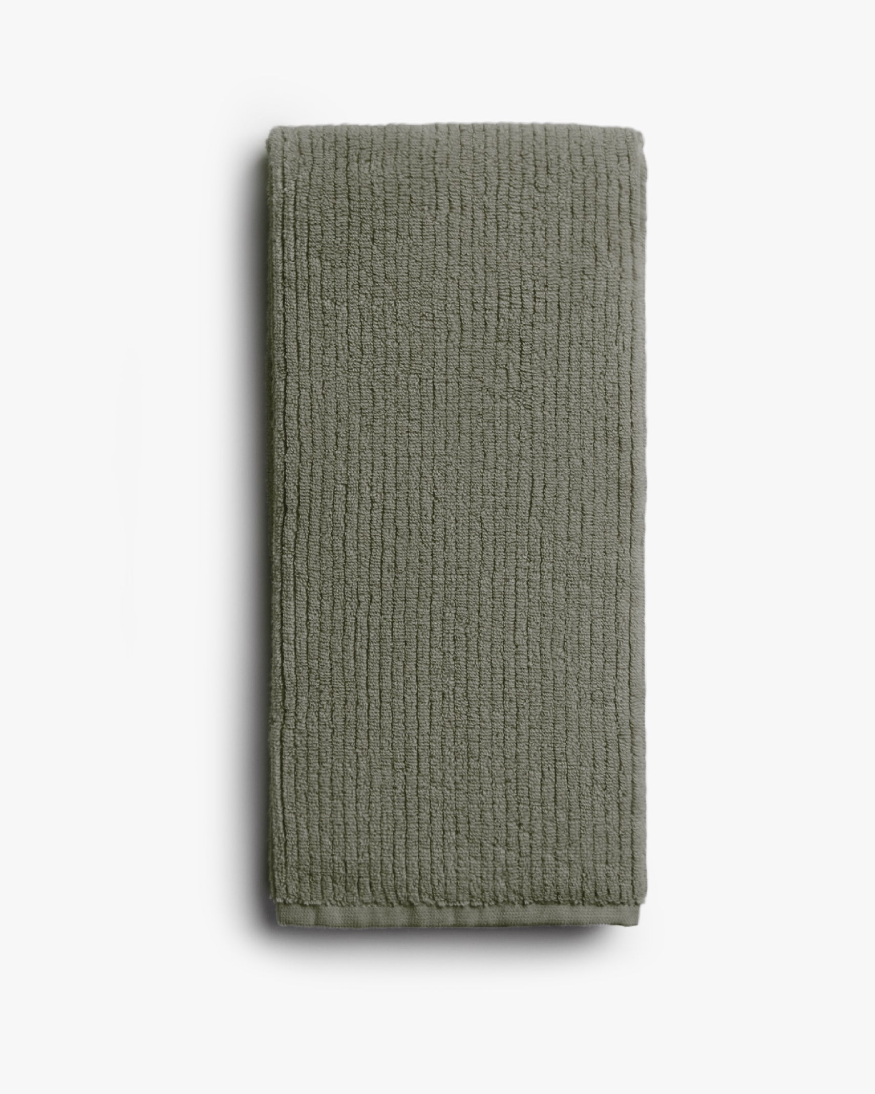 Soft Rib Towels (Moss)