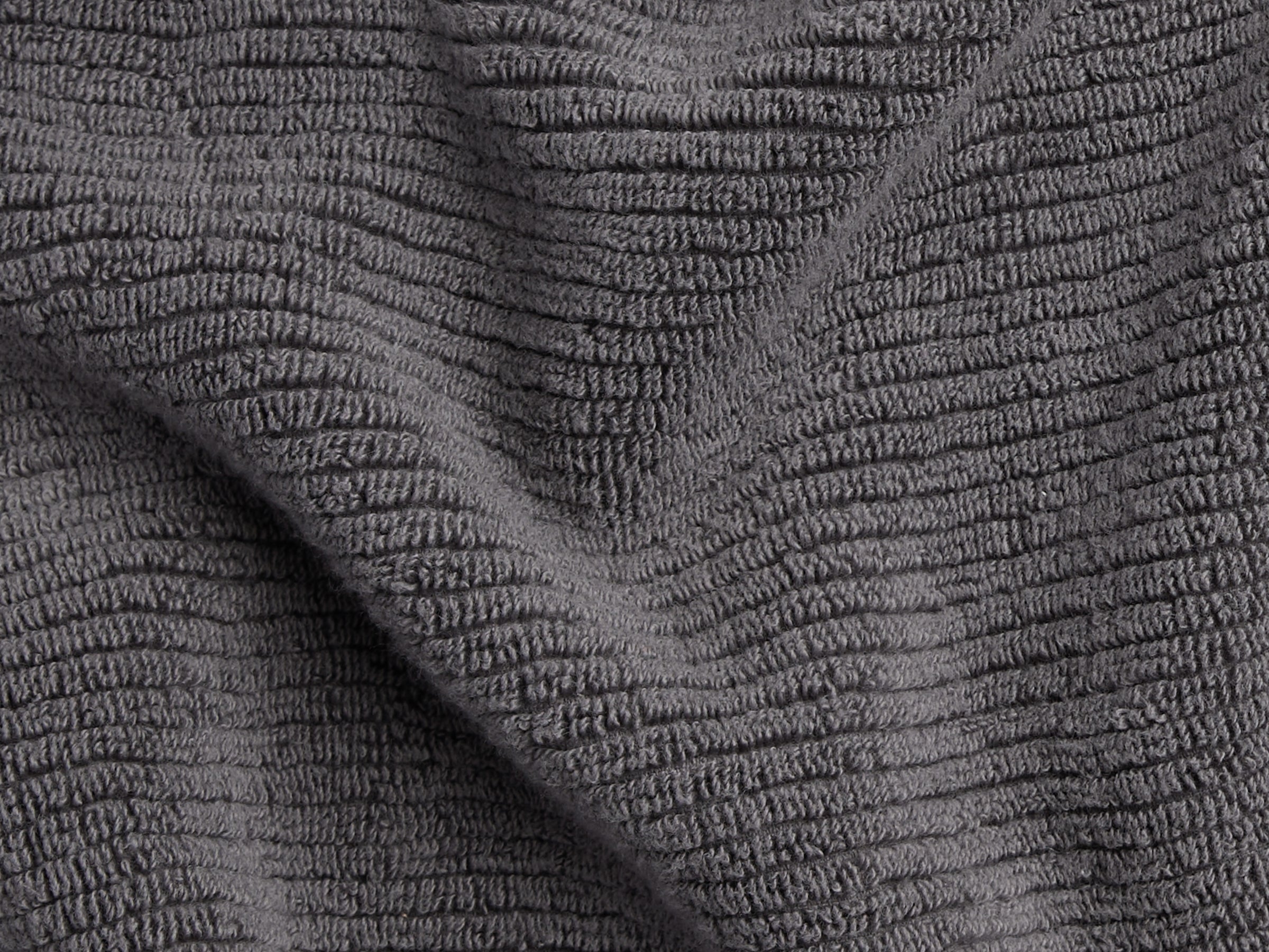 Soft Rib Towels (Dark Grey)