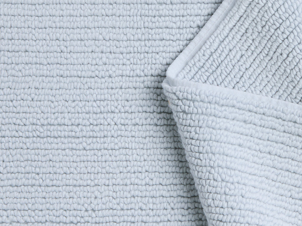 Soft Rib Tub Mat （Light Blue）